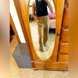 Nike Tan Textured Sweatpants